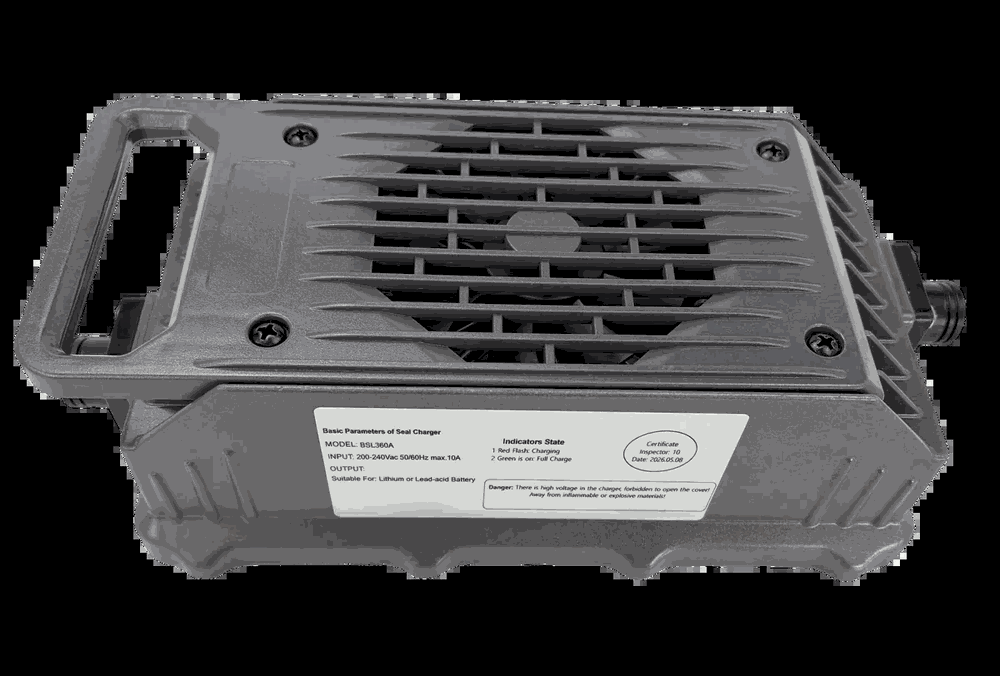 BS360AA-2406 Industrial Battery Charger - Connection View