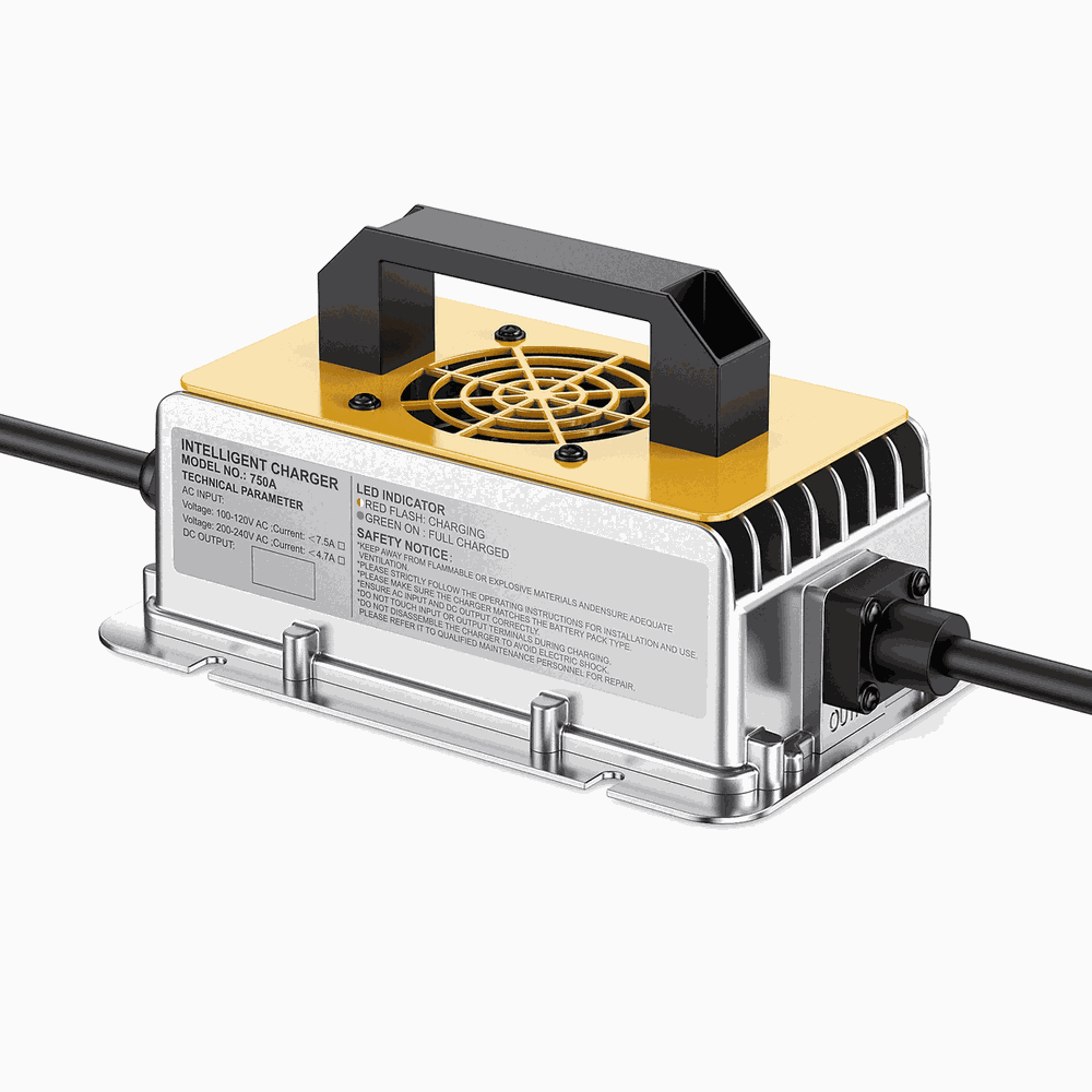 BS750A-2425 BS750A-2425 Industrial Battery Charger - Front View - Professional Industrial Charging Solution