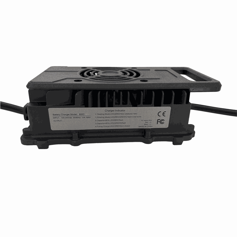 BS900C-4815 Industrial Battery Charger - Side View
